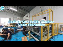 Radiator Core Builder-machine in productie